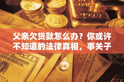 北京父亲欠贷款怎么办？你或许不知道的法律真相，事关子女未来