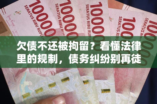 北京欠债不还被拘留？看懂法律里的规制，债务纠纷别再徒劳奔波