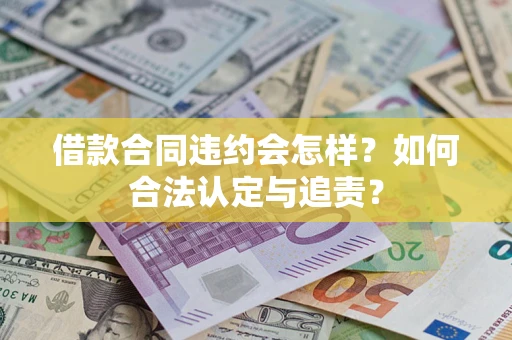 北京借款合同违约会怎样？如何合法认定与追责？